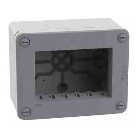 BTI28403G Scatola IP40 3 moduli - grigio
