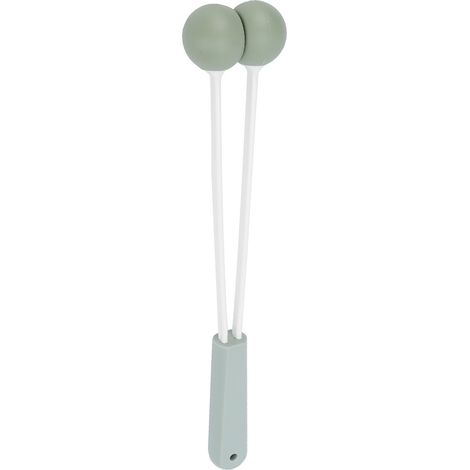 Marteau de massage portatif Pat Fitness Antidérapant Double Ball Silicone Massageur Corporel (1/5)
