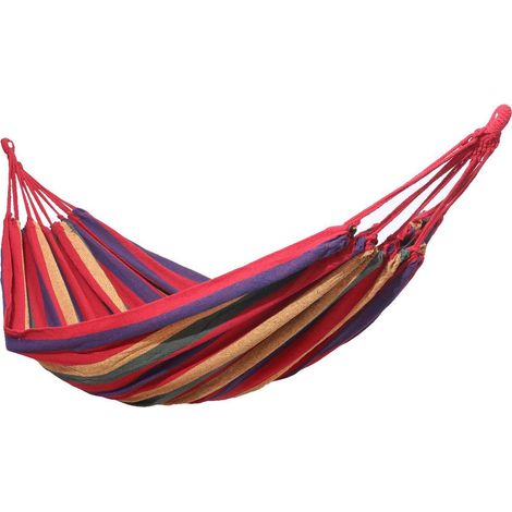 Hamac en toile pour usage intérieur extérieur taille unique (1/5)