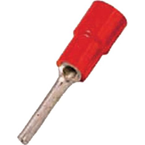 Intercable Tools Stiftkabelschuh 0, 5-1qmm rot ICIQ1ST 100 Stk (1/4)