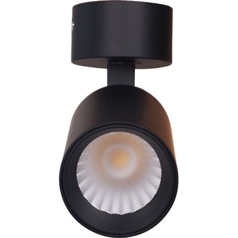 LED Deckenleuchte Oberfläche 18W Aluminium Misoh (2700K - 4000K - 6000K) 38º Schwarz CCT