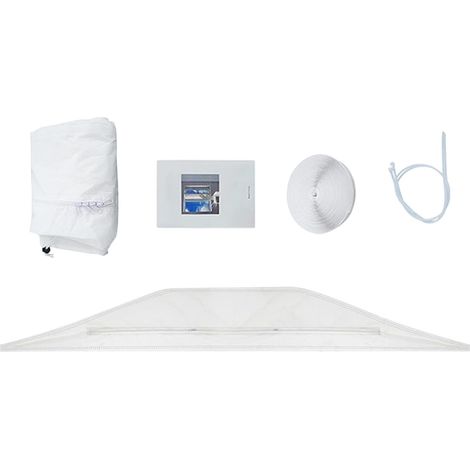 Joint de fenêtre pour climatiseur AC Bande d'étanchéité porte et isolant Joint fenêtre climatiseur Pour anti-courant d'air, insonorisation, protection contre le froid, maison (1/5)
