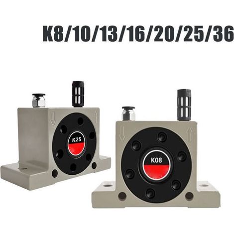 Vibreur Pneumatique Industriel Type K Série Oscillateur À Air Turbine (1/3)