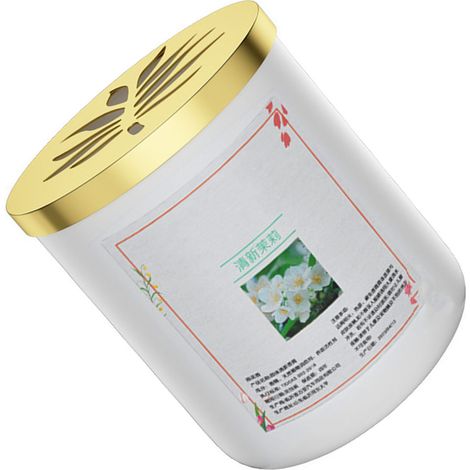 Briseur d'odeurs Balm Parfumé Voiture Longue Durée Jasmin Anti-Stress Aromathérapie Désodorisant pour Auto Maison Bureau 9658D (1/5)