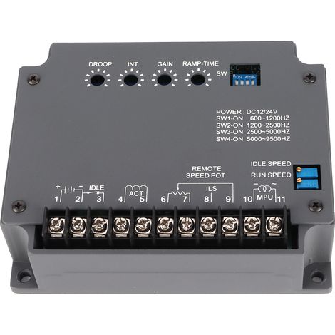 Elektronischer Drehzahlregler, automatische Steuerung, Dieselgenerator-Bedienfeld EG2000 DC12V/24V (1/5)