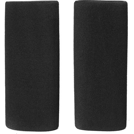 Paar vibrationsdämpfende, rutschfeste Motorradlenkergriffe, Innendurchmesser 31,7–36,8 mm