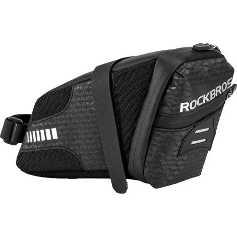 Bolsa para bicicleta, diseño impermeable, soluciones de almacenamiento prácticas, color rojo. (1/2)