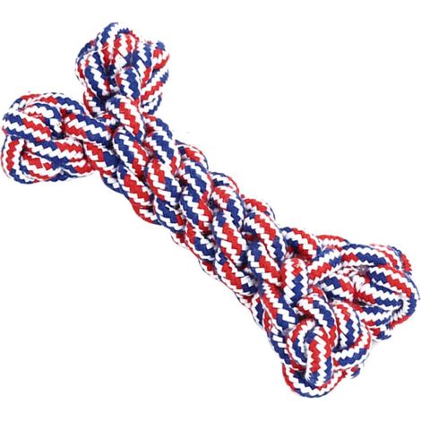 Dog Chew Toy Rope Mini Bone Educational and Cleaning Pet Toy Random Style (1/5)