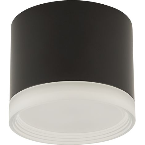 Spot soffitto rotondo nero GX53 12W Nowodvorski SILBA (1/2)