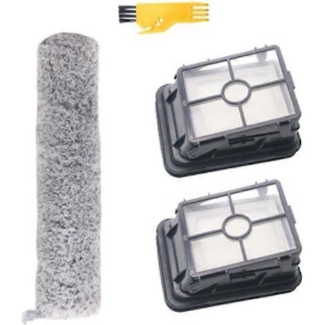 Kit de filtres et brosse rotative 2554A pour aspirateurs eau et poussière sans fil Bissell Crosswave série Max 2554, 2596, 2590 et 2593. Pièces détachées pour aspirateurs eau et poussière. (1/2)