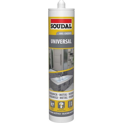 SOUDAL Silicone universale grigio 280ml 115927