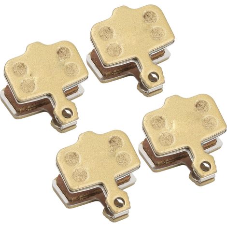 Plaquettes de frein à disque pour VTT, entièrement métalliques, base en cuivre, pour une utilisation urbaine et rurale (MJ02D). (1/5)