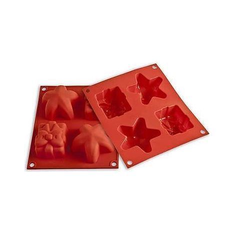 SILIKOMART BABY LINE STAMPO FORMA SILICONE FORNO HAPPY CHRISTMAS HSF 01