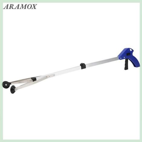Outil De Ramassage Pliable Pour Déchets Et Objets, Long Manche, Idéal Pour Personnes Âgées (1/4)
