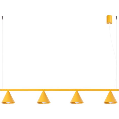 Sollux Nox Suspension de bar jaune 4x E14 (1/5)