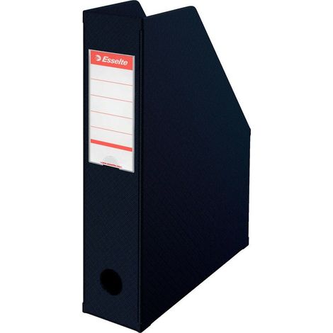 Organizador de revistas plegable Esselte VIVIDA negro elegante