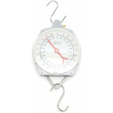 200 kg mechanische Hängewaage aus Legierung mit Angelhaken (1/4)