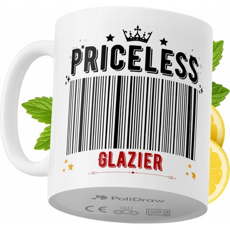 Taza divertida para vidrieros, taza de café o té con diseño gráfico y texto humorístico. Taza ideal para cumpleaños, santos y días festivos. Taza premium para ocasiones especiales en casa, la oficina  (1/5)