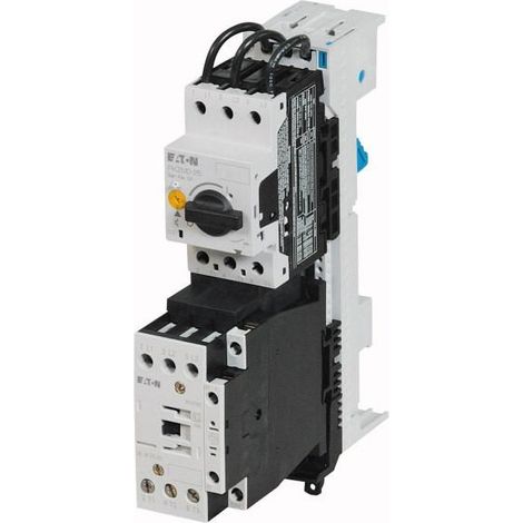 Démarreur direct 3p 5.5kW/400V/AC3 100kA +adaptateur pour jeux de barres 000102977 EATON MSC-D-12-M17(24VDC)/BBA