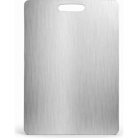 planche à découper double face en acier inoxydable 316 modele 19