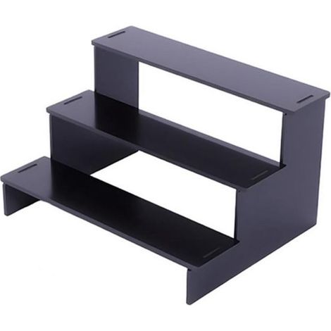 Organizador multifuncional para perfumes - Negro - 30 x 21 x 15 cm (1/5)