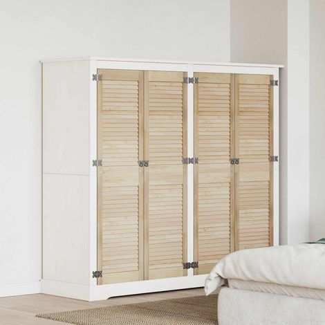 vidaXL Schranktür mit Tür 4 pcs Natur 140,5 x 2,1 x 39,5 cm (1/5)