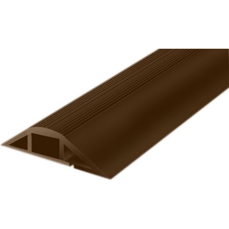 Rs Pro – Gaine de câble PVC marron flexible – Ø interne 14.8mm – Longueur 1m – Largeur 50.8mm – Protection et organisation des câbles