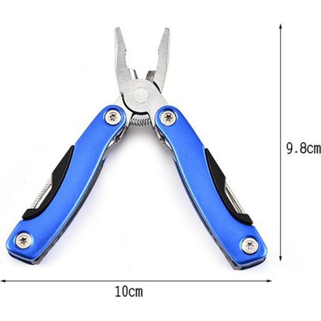 Pince Multifonction - Acier Inoxydable - 9 Fonctions - Pour Camping Et Maison - 1 Pièce (1/5)