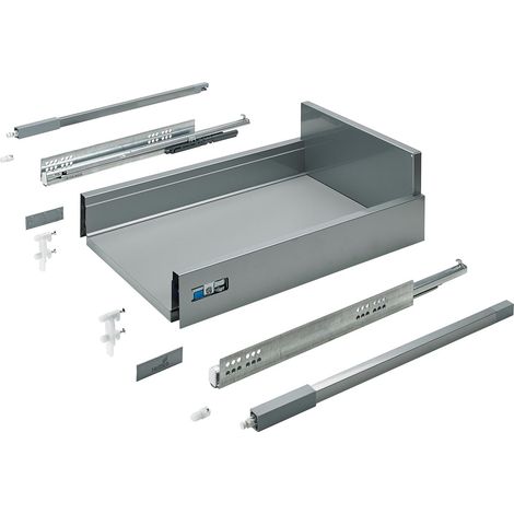 Hettich-Set Schubkasten InnoTech Atira, Küchenschubkasten, Ersatzschubkasten, 470 x 600 mm