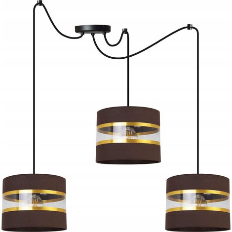 DECKE HäNGEND LAMPE KRONLEUCHTER LAMPENSCHIRM MODERN