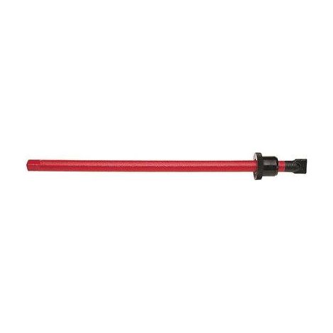 Virax – Barre de montage 800mm – Support de fixation chauffage central – Pour radiateurs fonte – Acier rouge – Carré d’entraînement 18mm (1/2)