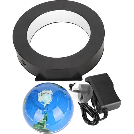 Magnetic Levitation Globe OShap Base World Map Desktop Ball Ornament Teaching Aid 100240V(AU Plug ) (1/5)