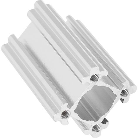 Profilé en aluminium à rainure en T pour rail linéaire, support d'arbre pour imprimante 3D CNC, poutre carrée de 24 mm (1/5)