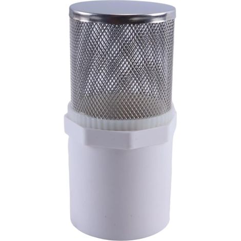 Filtre en acier inoxydable avec pompe d'aspiration en PVC (diamètre intérieur 50 mm) (1/5)