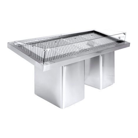 Vitrine réfrigérée libre service à poissons 1.9 - Combisteel (1/2)