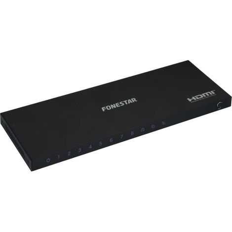 Verteiler Hdmi 2.0 Uhd 4k@60hz 1x8 Fonestar Fo-22s8ed