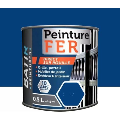 Peinture Fer BÂTIR Marine 0,5 L (1/3)