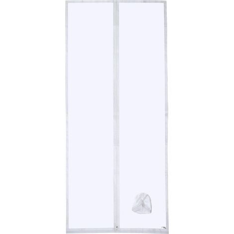 Joint de porte pour climatiseurs mobiles avec rallonge de tuyau cousue pour une performance de refroidissement optimale,une consommation,120x240cm (1/5)