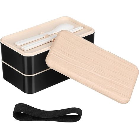 Boîte à lunch Bento double couche Levemolo 1,2 L, design (1/5)