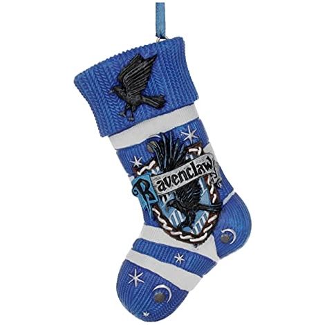 NEMESIS NOW HARRY POTTER CHAUSSETTE DE NOËL À SUSPENDRE SOUS LICENCE OFFICIELLE SERDAIGLE BLEU B5620T1