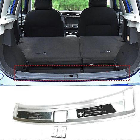 Protections de pare-chocs arrière intérieur pour MG ZS, seuils de porte de coffre, plaques de garniture 2018-2022, pièces automobiles ( ) (1/5)