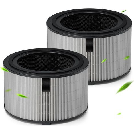 2er-Set Ersatzfilter FY3200, FY4200, kompatibel mit Philips Ersatzfilter für Luftreiniger der Serien 3200, 4200, AC3210/12, AC3220/10, AC4220/12 und AC4221, H13 HEPA Carbon (1/5)