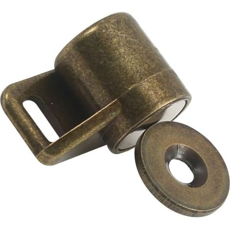 Loquet Magnétique en Alliage de Zinc Antique (1/5)
