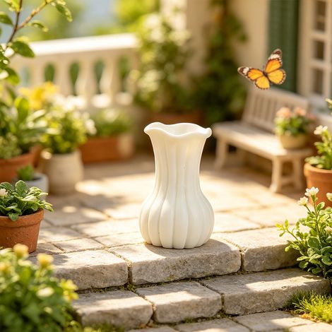 Mini vase décoratif style tendance, petit contenant créatif pour fleurs artificielles, décoration de table et maison, accessoire DIY pour composition florale et mini jardin 2pcs (1/5)