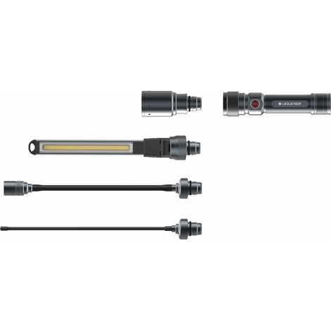 Arbeitsleuchten-Set Workers Friend 250-500 lm Li-Ion 130m schwarz