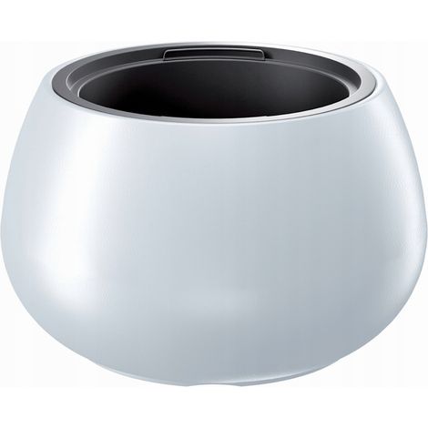 Vaso da fiori in plastica bianca Prosperplast 37 cm x 37 x 23 cm (1/5)