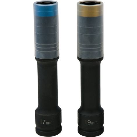 KS Tools SlimPOWER Impact-Stecknuss-Satz, extra lang, 2-tlg., 1/2, 17+19 mm (1/5)