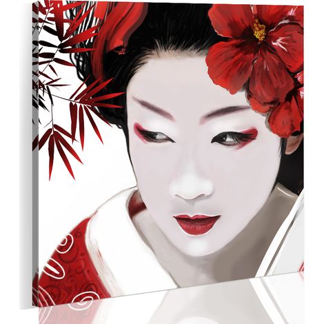 Quadro - Geisha - 40x40 (1/4)