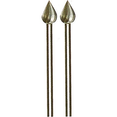 PROXXON 28724 2 FRESE ACCIAIO AL VANADIO FRESA PER LEGNO PLASTICA GESSO (1/2)