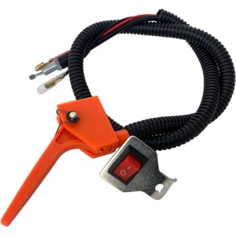 Ricambio Leva Acceleratore completo di filo cavo del gas per Motozappa Trivella (1/5)
